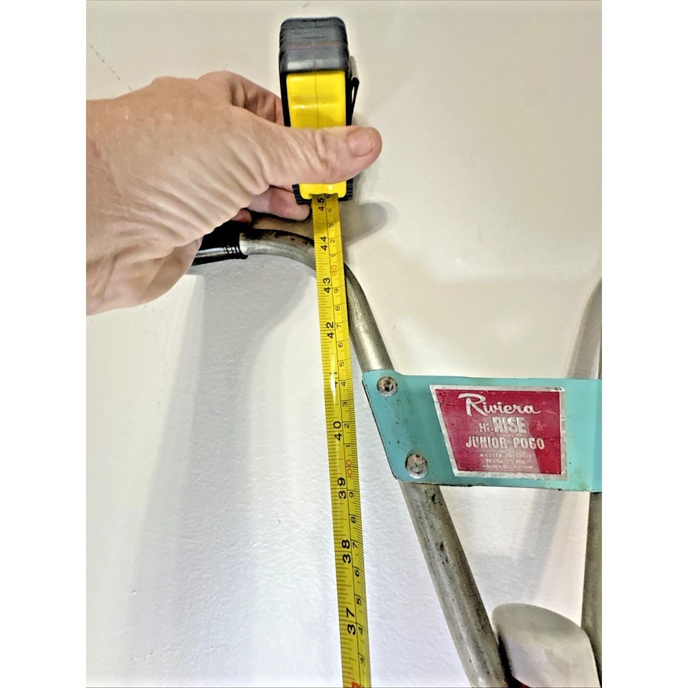 Vintage 1950s Riviera Hi-Rise Junior Pogo Stick - All Original & Working! - Picture 14 of 15